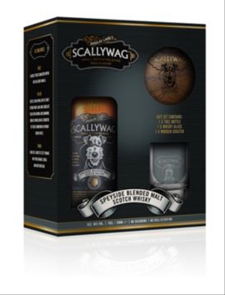 Image sur Scallywag + 1 verre + 1 sous verre 46° 0.7L